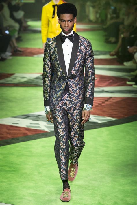 gucci show men|Gucci male model.